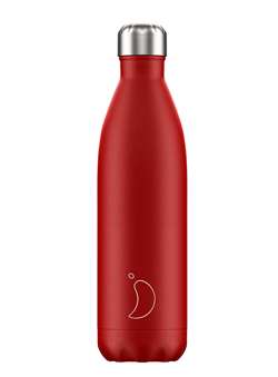 Chilly's Bottles Matte Red 750 ml