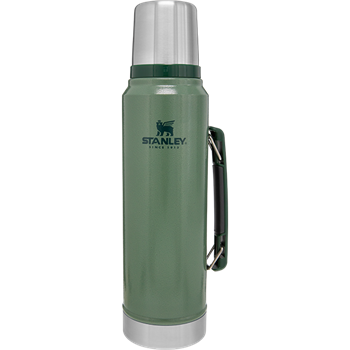 Stanley Classic Legendary Bottle - 1 liter - Termoflaske - Hammertone Green (grøn)